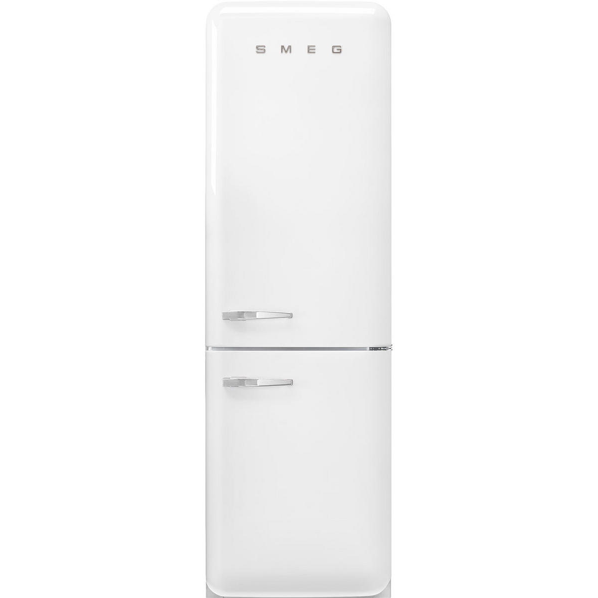 KÜHL-GEFRIER-KOMBINATION FAB32RWH5  - Weiß, Basics, Metall (60/196,8/72,8cm) - SMEG