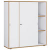 AKTENSCHRANK 100/110/37 cm  - Honigeiche/Weiss, Design, Holzwerkstoff (100/110/37cm) - MID.YOU