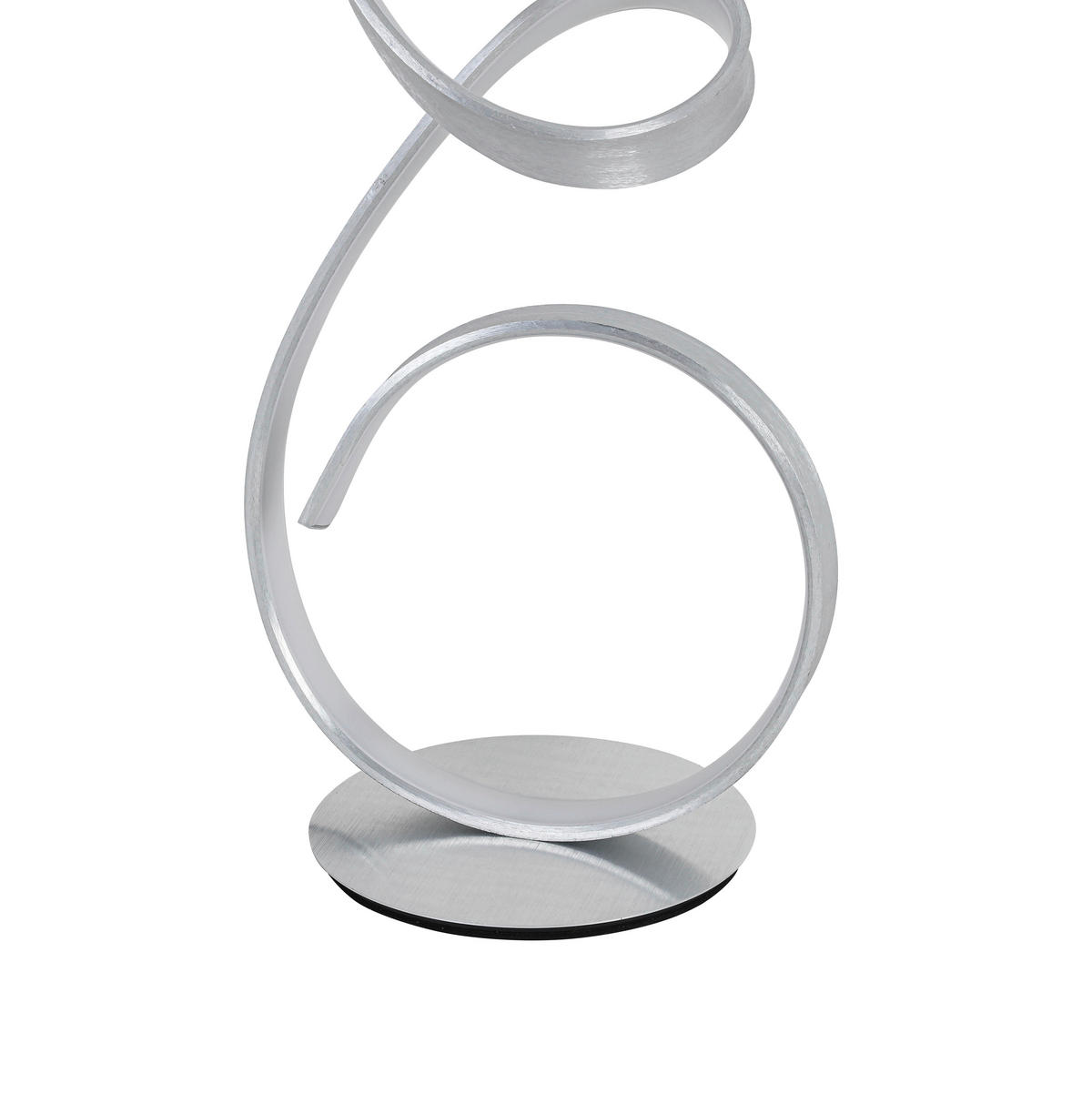 LAMPADAR CU LED - culoare aluminiu, Lifestyle, plastic/metal (24/30,3/156,7cm) - Novel