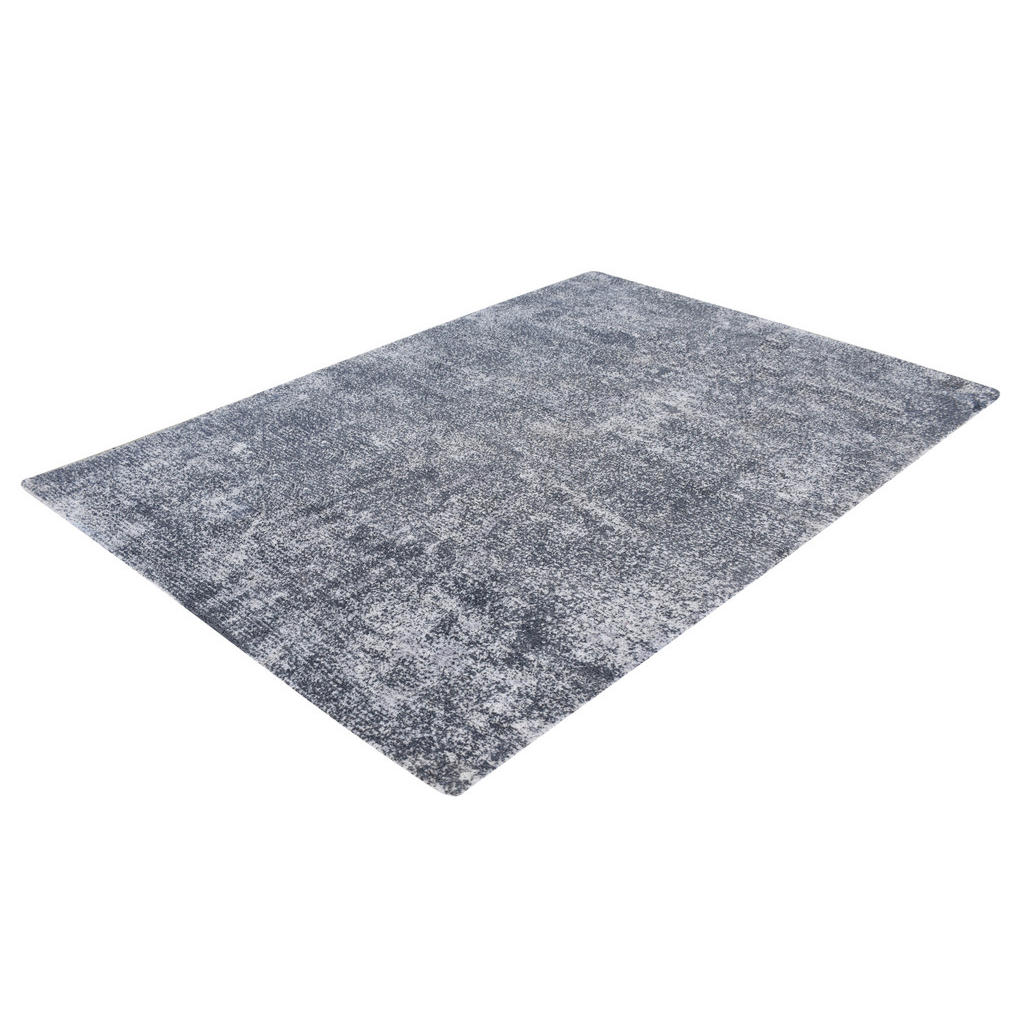 Thumbnail - Novel Flachwebeteppich, Hellblau, Textil, Vintage, rechteckig, 160x230 cm, Oeko-Tex® Standard 100, pflegeleicht, Teppich...