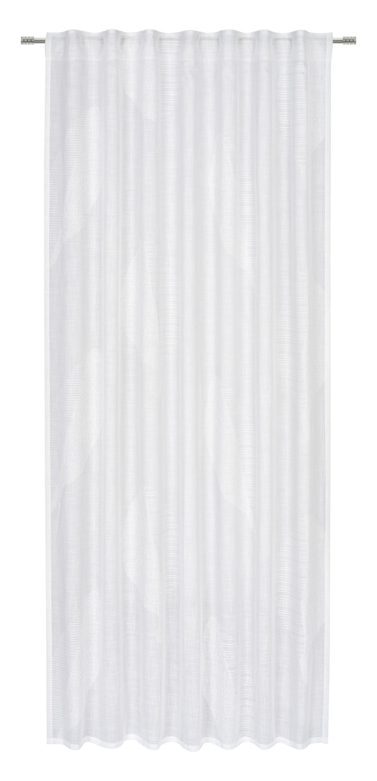 Draperie Confecționată transparent  - alb, Natur, textil (140/245cm) - Esposa