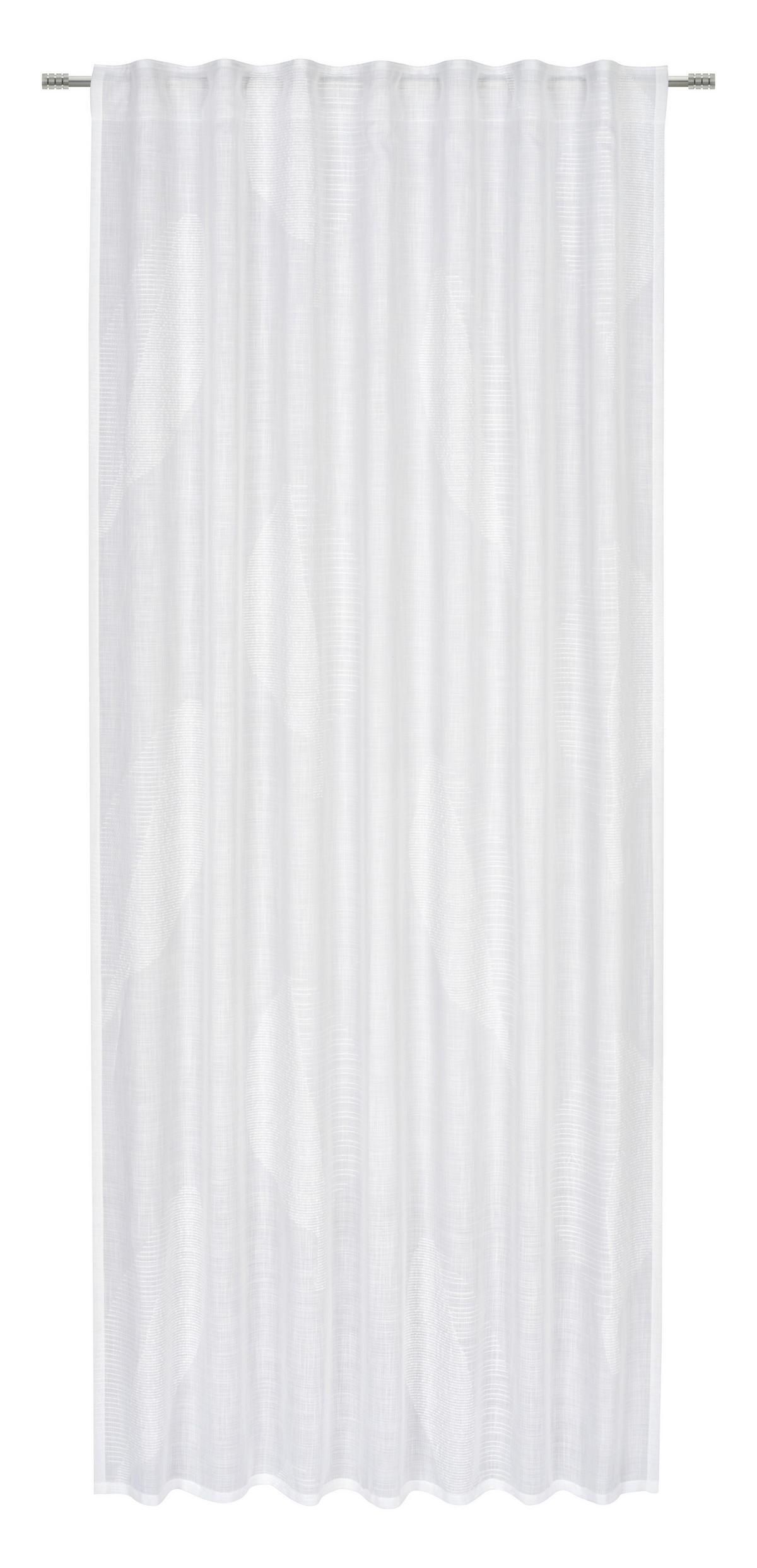 Draperie Confecționată transparent  - alb, Natur, textil (140/245cm) - Esposa
