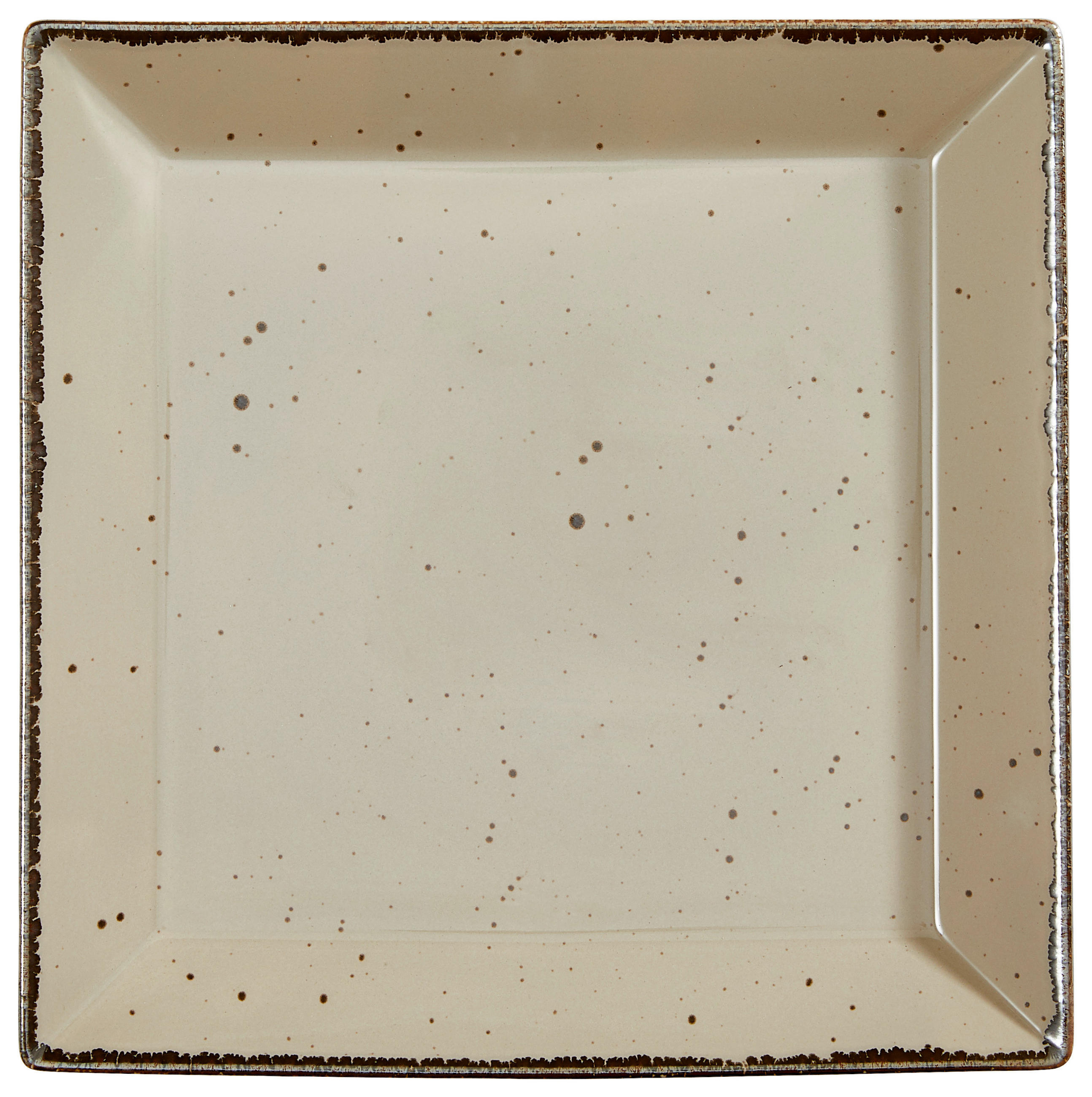 SERVIERPLATTE - Taupe, LIFESTYLE, Keramik (28/28cm) - Landscape