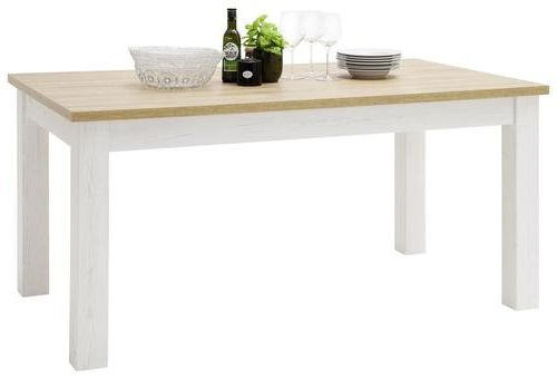 Livetastic JEDÁLENSKÝ STÔL, farba duba, farba pínie, 160/90/77 cm