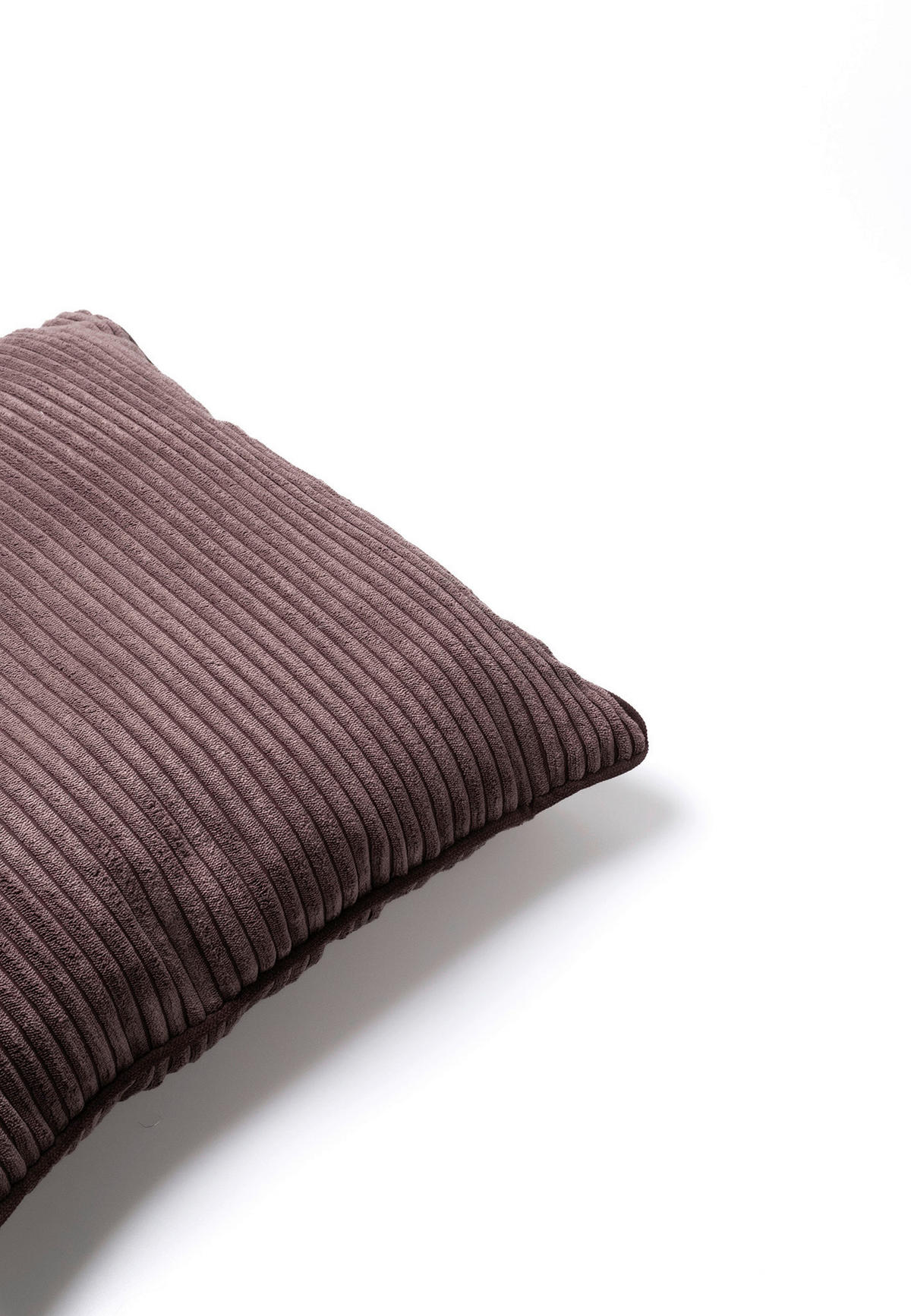 KISSENHÜLLE  - Dunkelbraun, Basics, Textil (50/50cm) - FYNCH-HATTON