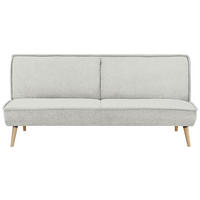 SCHLAFSOFA in Webstoff Creme  - Creme/Naturfarben, MODERN, Holz/Textil (188/84/87cm) - MID.YOU