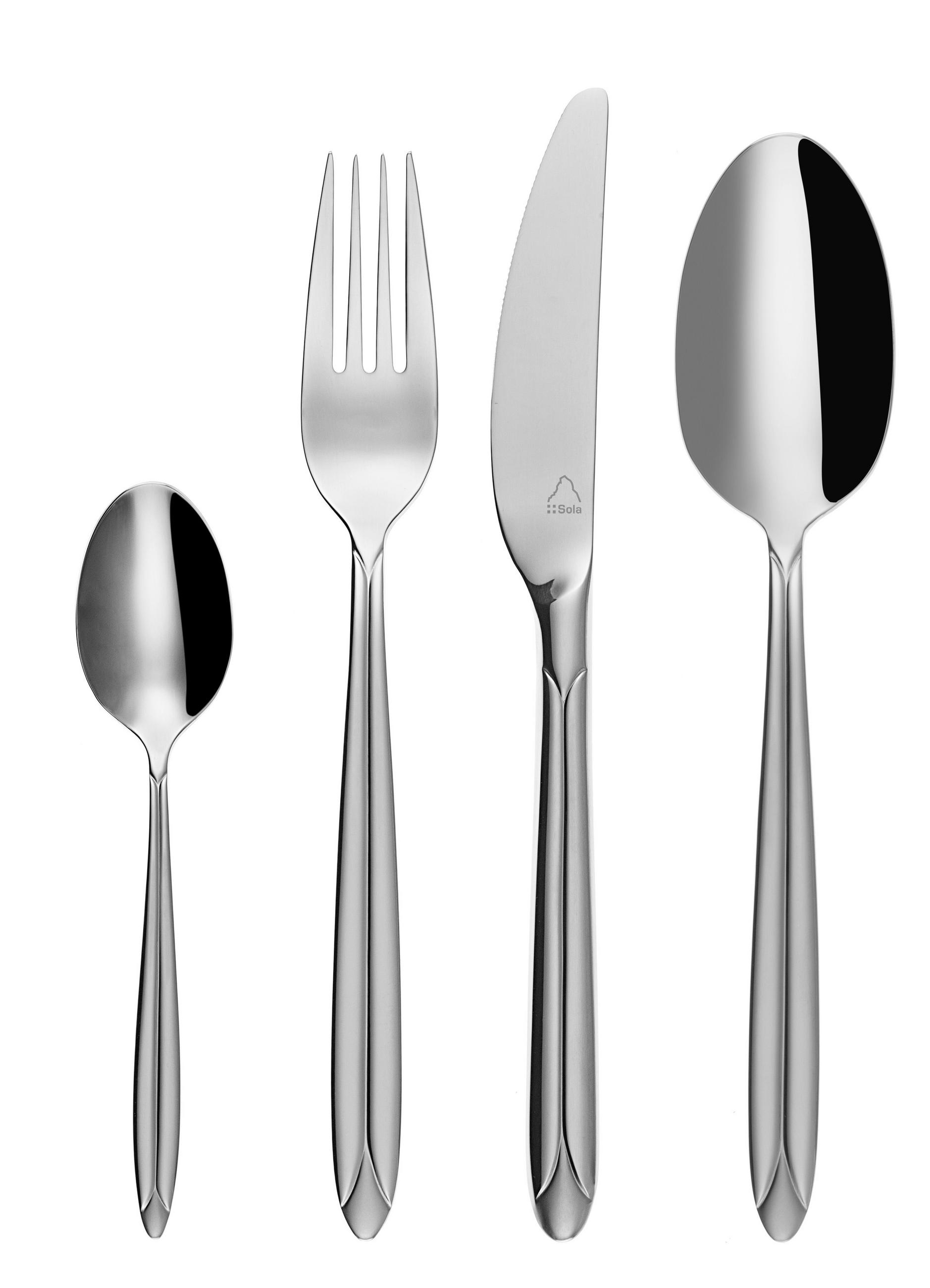 BESTECK-SET 72-teilig   - Basics, Metall - Sola