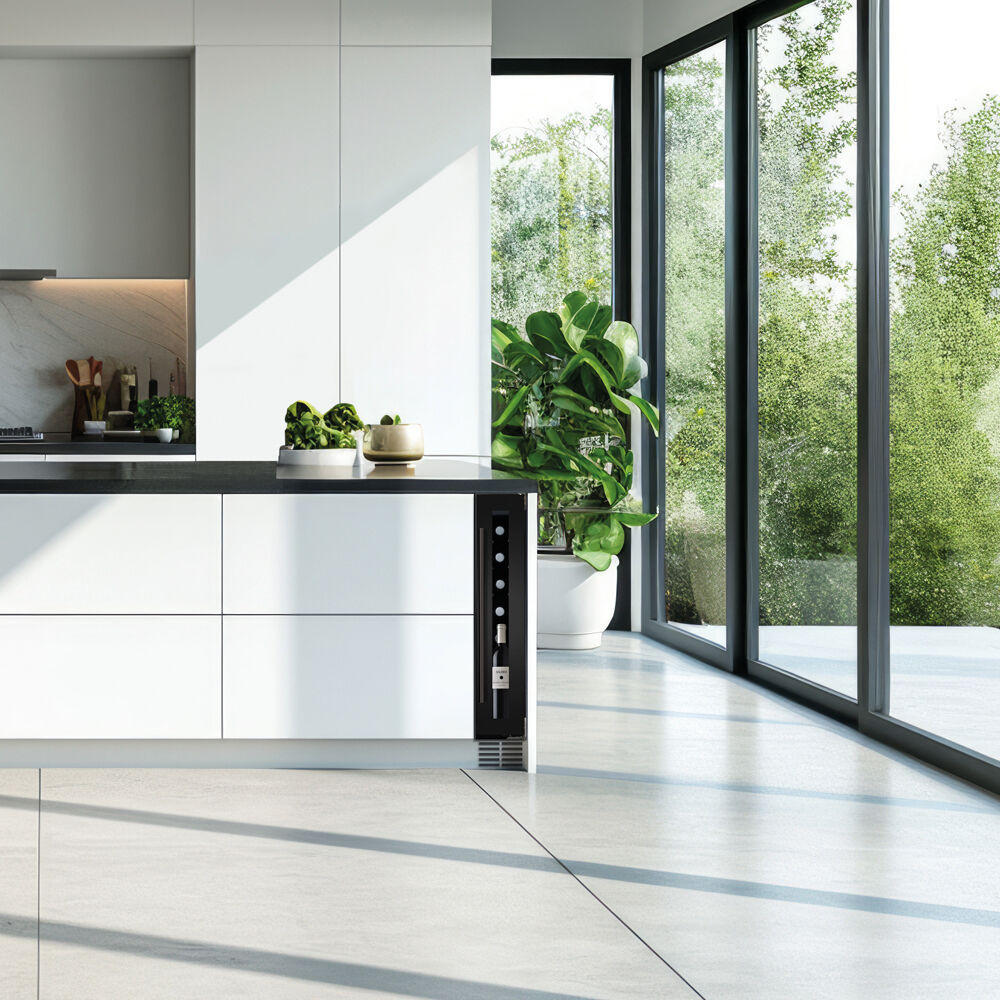 WEINKÜHLSCHRANK DAUF-8.23SS  - Edelstahlfarben, Basics, Glas/Metall (15/82/54,9cm)