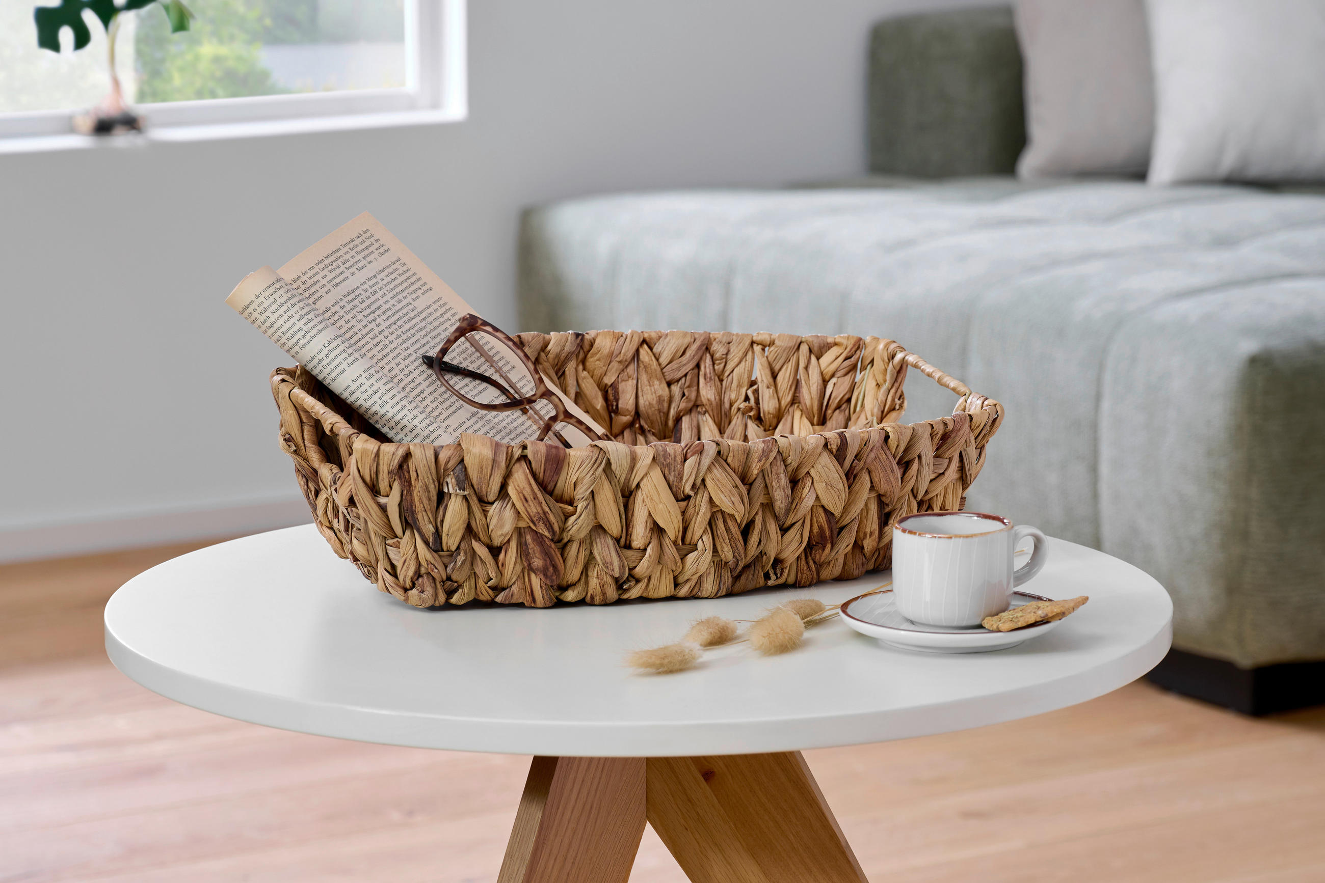HYLLKORG i naturfärgad   - naturfärgad, Basics, naturmaterial (36/25/9cm) - Landscape