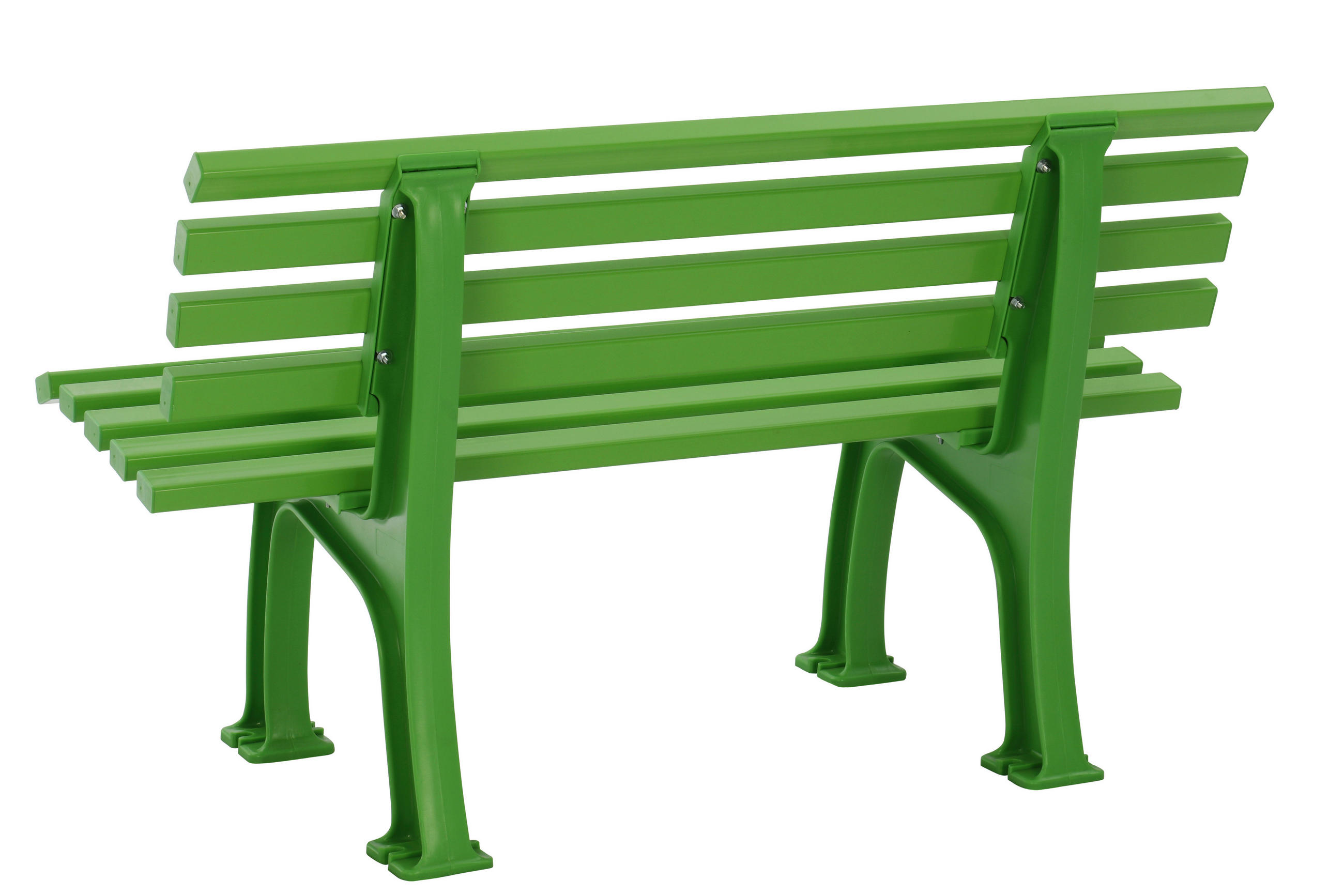 GARTENBANK 120/74/54 cm   - Hellgrün, Basics, Kunststoff (120/74/54cm) - Modante