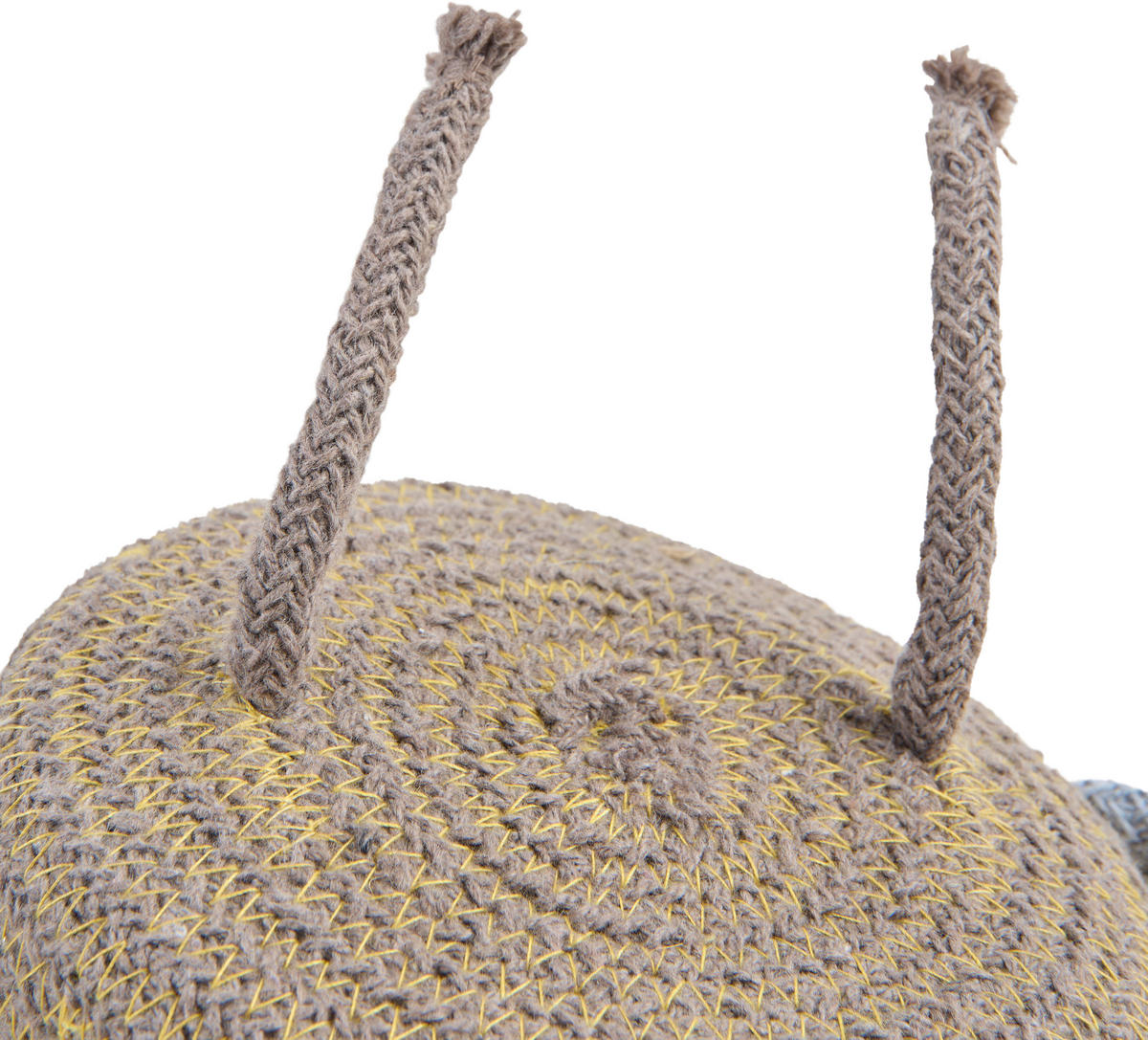 AUFBEWAHRUNGSKÖRBCHEN    15/15/19 cm  - Gelb/Braun, Trend, Textil (15/15/19cm) - Patinio