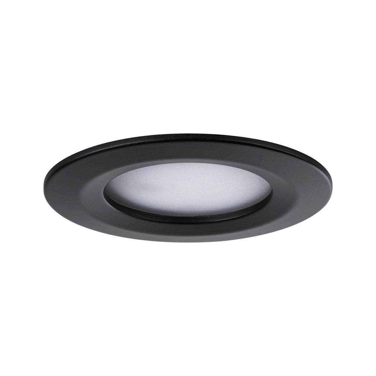 LED-DECKENLEUCHTE 7,8 cm  - Schwarz, Basics, Metall (7,8cm) - Paulmann