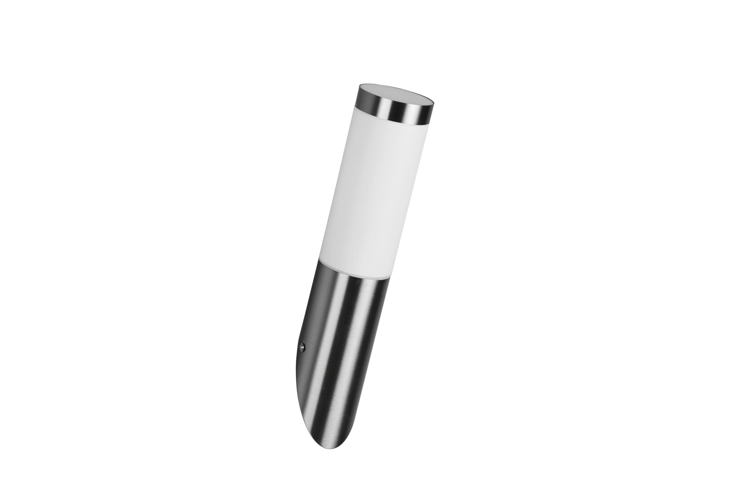 AUSSENWANDLEUCHTE Trioto 7,8/36,5 cm  - Weiß/Nickelfarben, KONVENTIONELL, Kunststoff/Metall (7,8/36,5cm) - Trio Leuchten