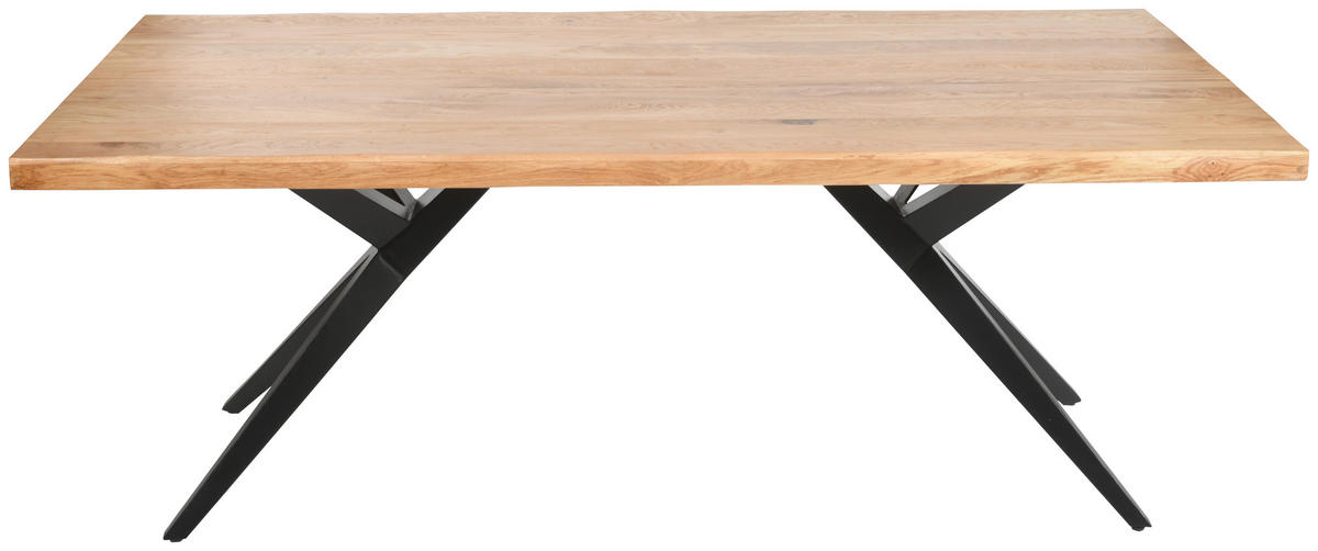TISCHPLATTE Eiche Eichefarben  - Eichefarben, Design, Holz (180/90/5cm) - Landscape