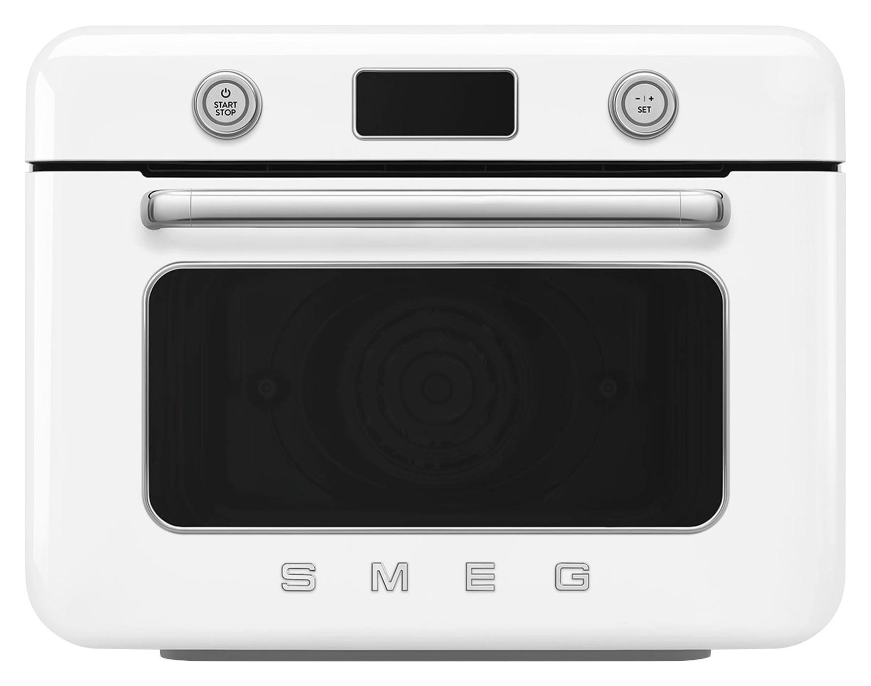 MINIBACKOFEN 50´s Style  - Weiß, Basics, Metall (50/40/51cm) - SMEG