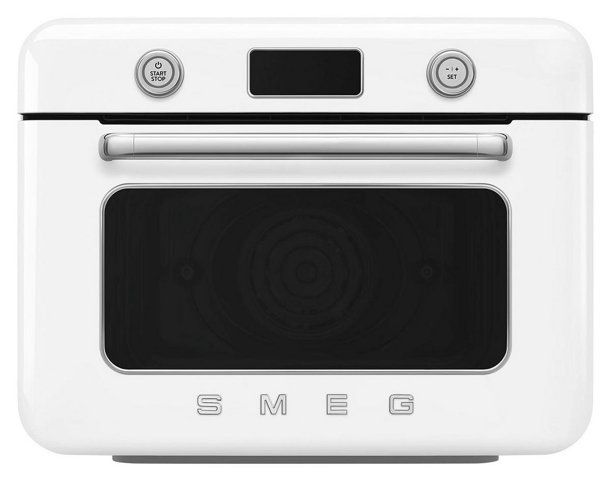 MINIBACKOFEN 50´s Style  - Weiß, Basics, Metall (50/40/51cm) - SMEG