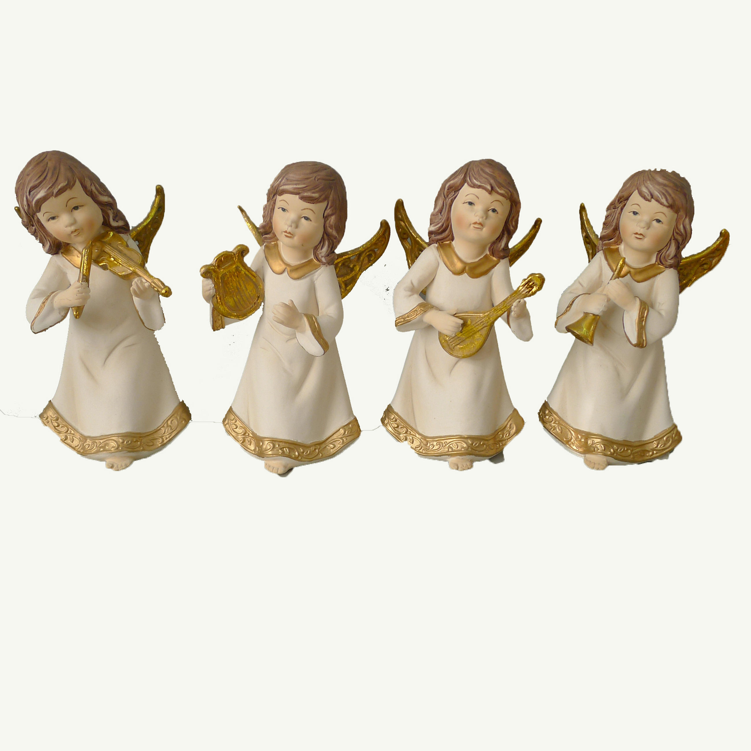 Înger Xmassale - alb/auriu, Lifestyle, ceramică (9/15,3/7,5cm) - X-Mas