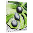 Steine, Wasser, Zen Glasbild "Triple Stones" - Multicolor, Basics, Glas (20/20cm) - EUROGRAPHICS
