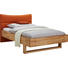 BETT 120/200 cm in Orange, Buchefarben - Buchefarben/Orange, Natur, Holz/Textil (120/200cm) - Linea Natura BETT 120/200 cm in Orange, Buchefarben - Buchefarben/Orange, Natur, Holz/Textil (120/200cm) - Linea Natura