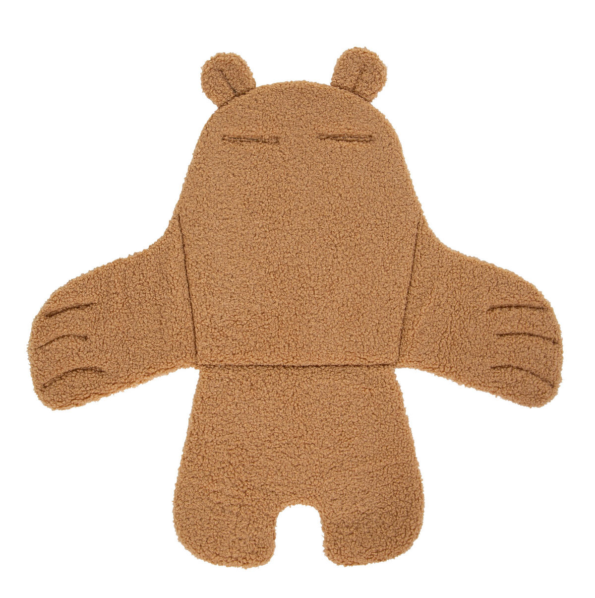 HOCHSTUHLEINLAGE Evolu Teddy Braun  - Braun, Basics, Textil (65/2,5/58cm) - Childhome