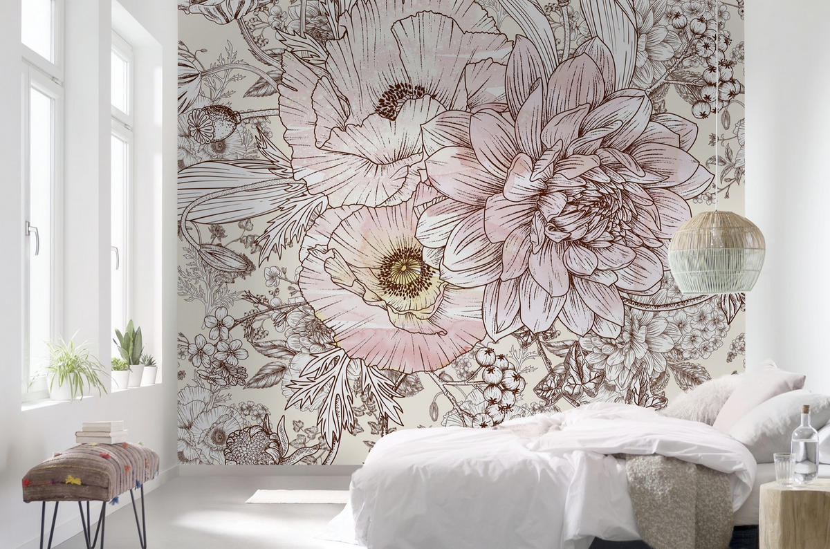 FOTOTAPET 300/280 cm  - multicolor, Trend, papper (300/280cm) - Komar