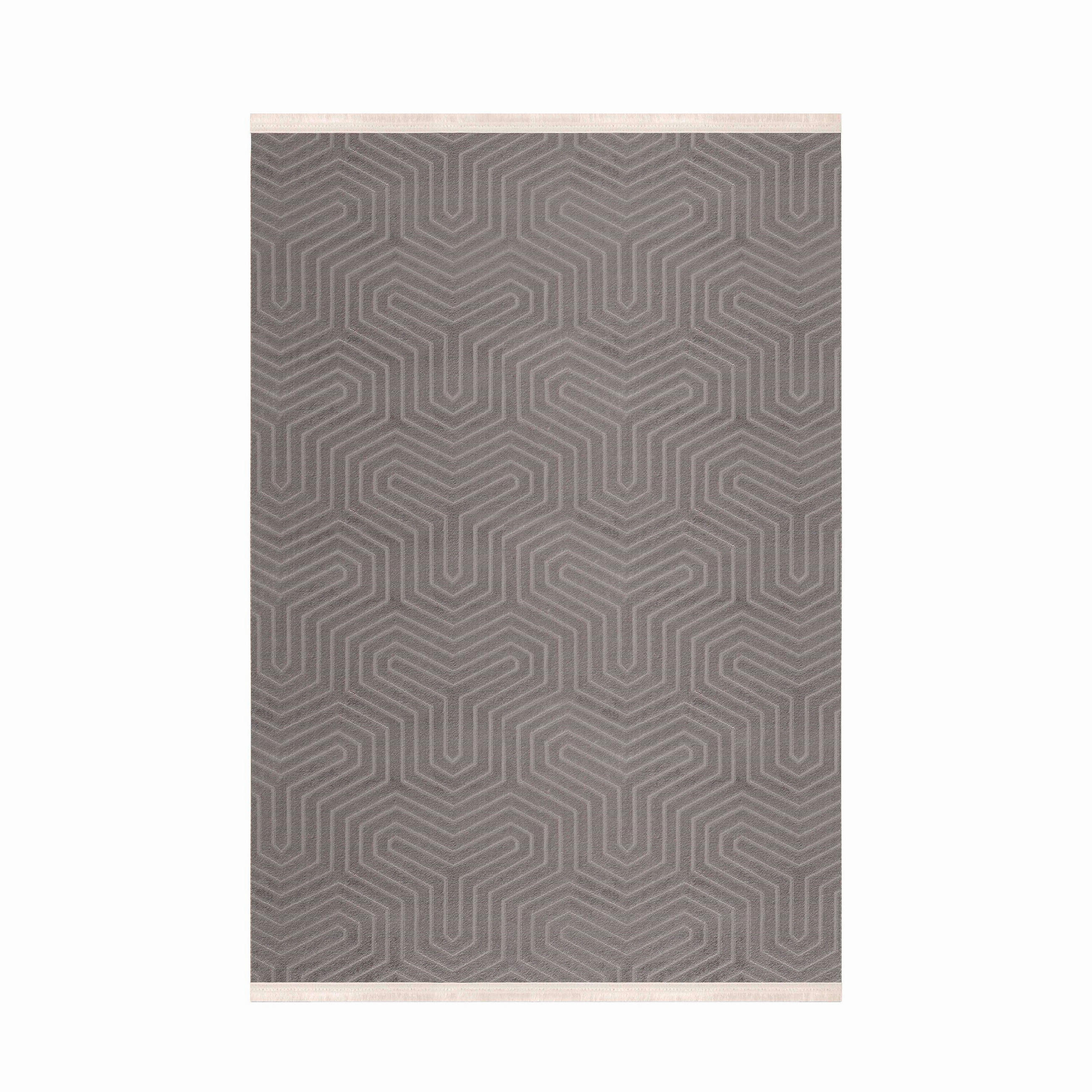 FLACHWEBETEPPICH 200/290 cm Style Mokka  - Mokka, Basics, Textil (200/290cm) - Novel