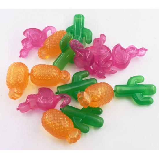 VIŠEKRATNE KOCKE LEDA Fornord  - narančasta/pink, Basics, plastika
