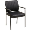 BESUCHERSTUHL Schwarz  - Schwarz, LIFESTYLE, Holz/Kunststoff (56/81/63cm) - Livetastic
