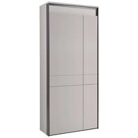 ELŐSZOBASZEKRÉNY 87,7/200/37,8 cm  - bézs/fekete, Konventionell, faalapú anyag (87,7/200/37,8cm) - Voleo