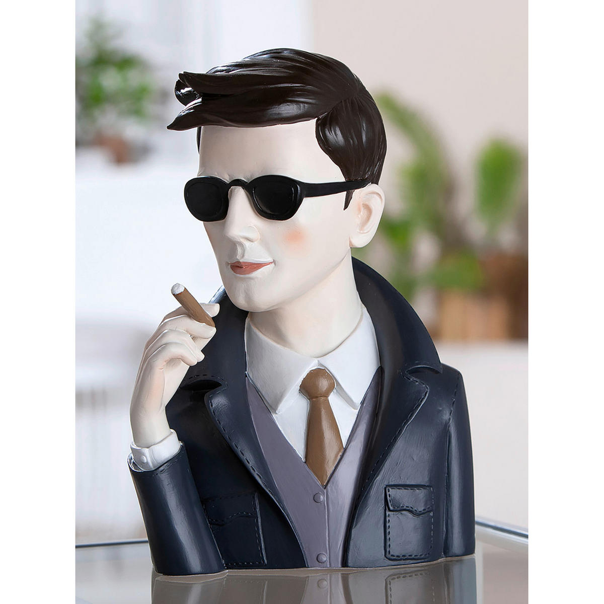 SKULPTUR - Multicolor, Basics, Kunststoff (17,5/25/10,5cm)