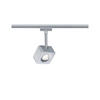 SCHIENENSYSTEM-STRAHLER - Chromfarben, Basics, Kunststoff/Metall (1,7/16,5cm) - Paulmann