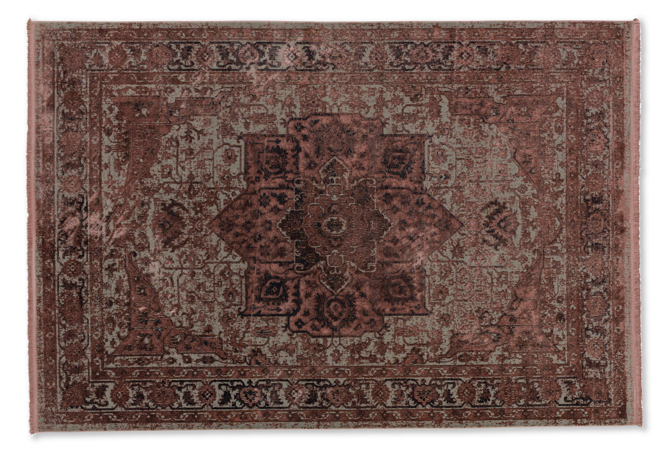 WEBTEPPICH 200/290 cm Velvet 6665/59 D.195 015 Altrosa  - Altrosa, Basics, Textil (200/290cm) - Schöner Wohnen