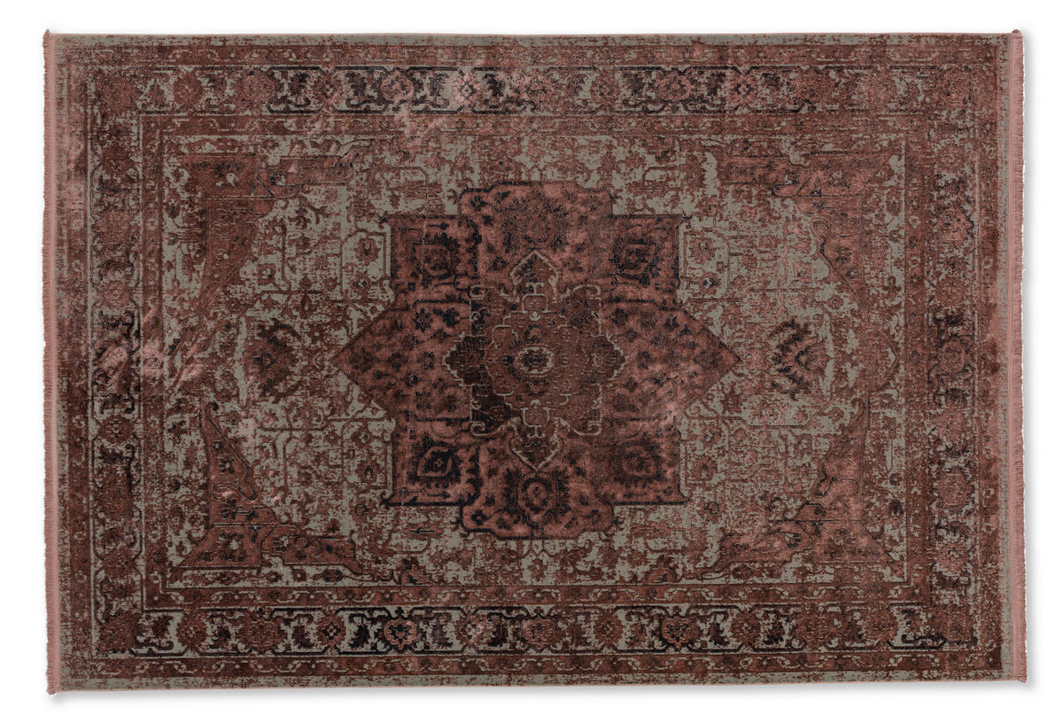WEBTEPPICH 160/230 cm Velvet 6665/72 D.195 015 Altrosa  - Altrosa, Basics, Textil (160/230cm) - Schöner Wohnen