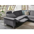 WOHNLANDSCHAFT in Chenille Grau  - Alufarben/Grau, Design, Textil/Metall (265/333/170cm) - Dieter Knoll