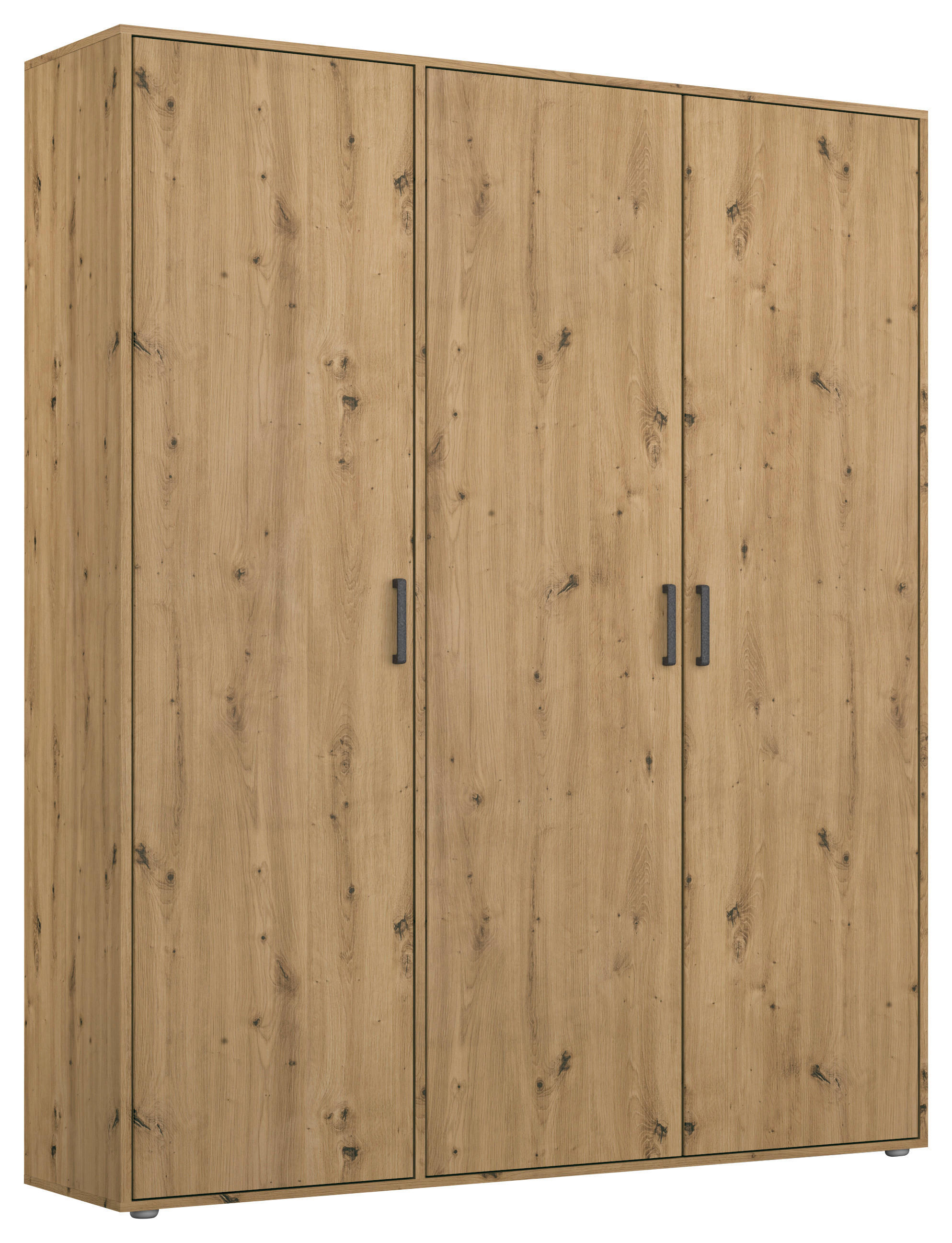Rauch Möbel Drehtürenschrank Eiche Artisan 140x194x53 cm