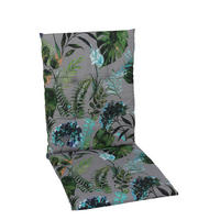 SZÉKPÁRNA zöld virág  - zöld, Konventionell, textil (48/5/108cm)