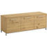 GARDEROBENBANK Balkeneiche, Eiche furniert, teilmassiv Eichefarben - Edelstahlfarben/Eichefarben, Design, Holz/Metall (127/47/40cm) GARDEROBENBANK Balkeneiche, Eiche furniert, teilmassiv Eichefarben - Edelstahlfarben/Eichefarben, Design, Holz/Metall (127/47/40cm)