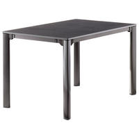 GARTENTISCH 120-220/80/74 cm Metall, Kunststoff rechteckig  - Anthrazit/Grau, Basics, Kunststoff/Metall (120-220/80/74cm) - Sieger