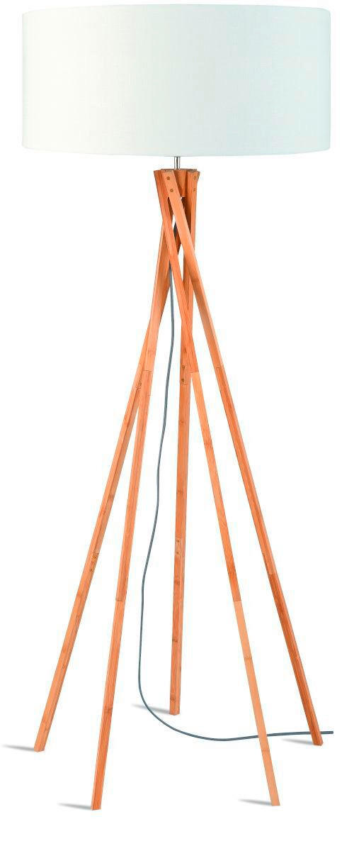 GOLVLAMPA GOOD&MOJO  60/60/160 cm    - vit/naturfärgad, Trend (60/60/160cm) - Good & Mojo