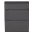 MIDISCHRANK Anthrazit - Anthrazit, Basics (60/75/40cm) - Dieter Knoll
