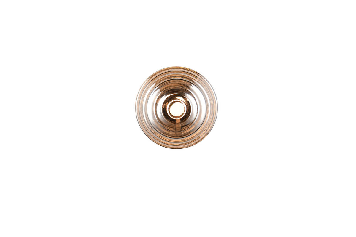 LED-WANDLEUCHTE - Schwarz/Grau, Lifestyle, Glas/Metall (15,5/15cm)