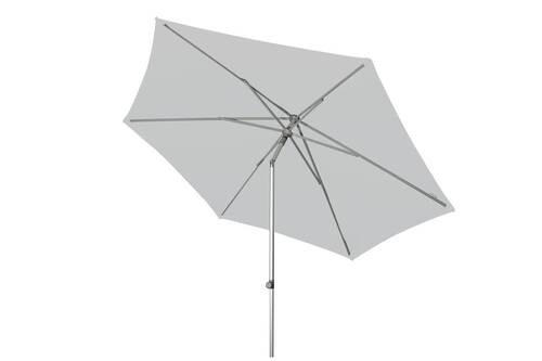 SONNENSCHIRM 270 cm Hellgrau  - Hellgrau, KONVENTIONELL, Textil/Metall (270/270cm) - Doppler