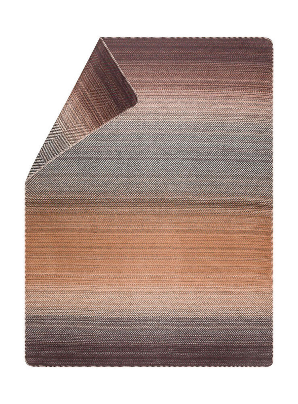 DECKE 150/200 cm  - Cognac, Basics, Textil (150/200cm) - David Fussenegger