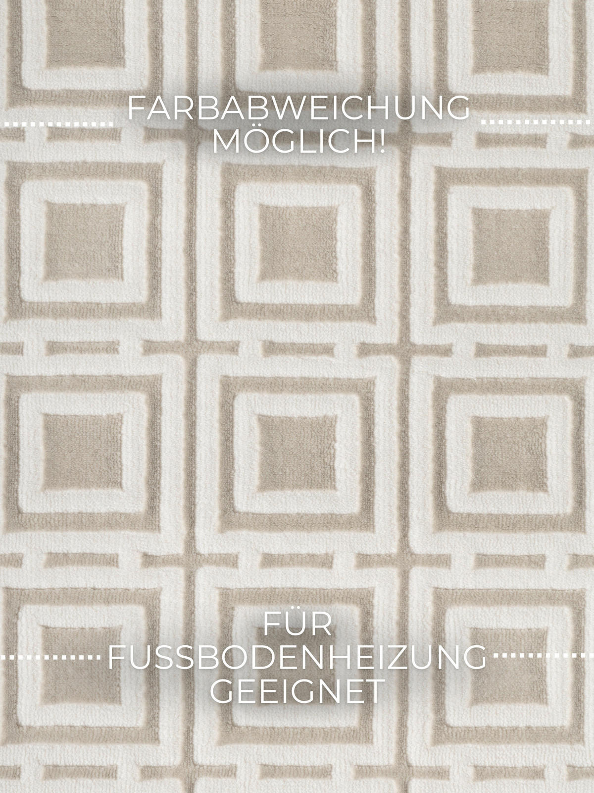 LÄUFER 80/240 cm Perles  - Creme, Design, Kunststoff (80/240cm) - Elle Decoration