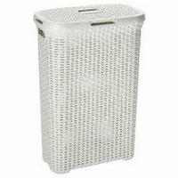 KORPA ZA VEŠ     44/26/61 cm     - bela, Osnovno, plastika (44/26/61cm) - Curver