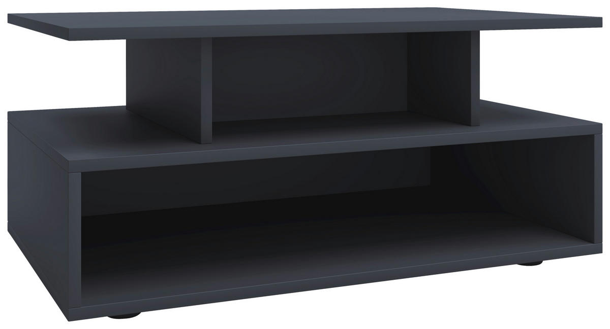 COUCHTISCH in Holzwerkstoff 80/50/40 cm  - Anthrazit/Schwarz, Design, Holzwerkstoff/Kunststoff (80/50/40cm) - MID.YOU