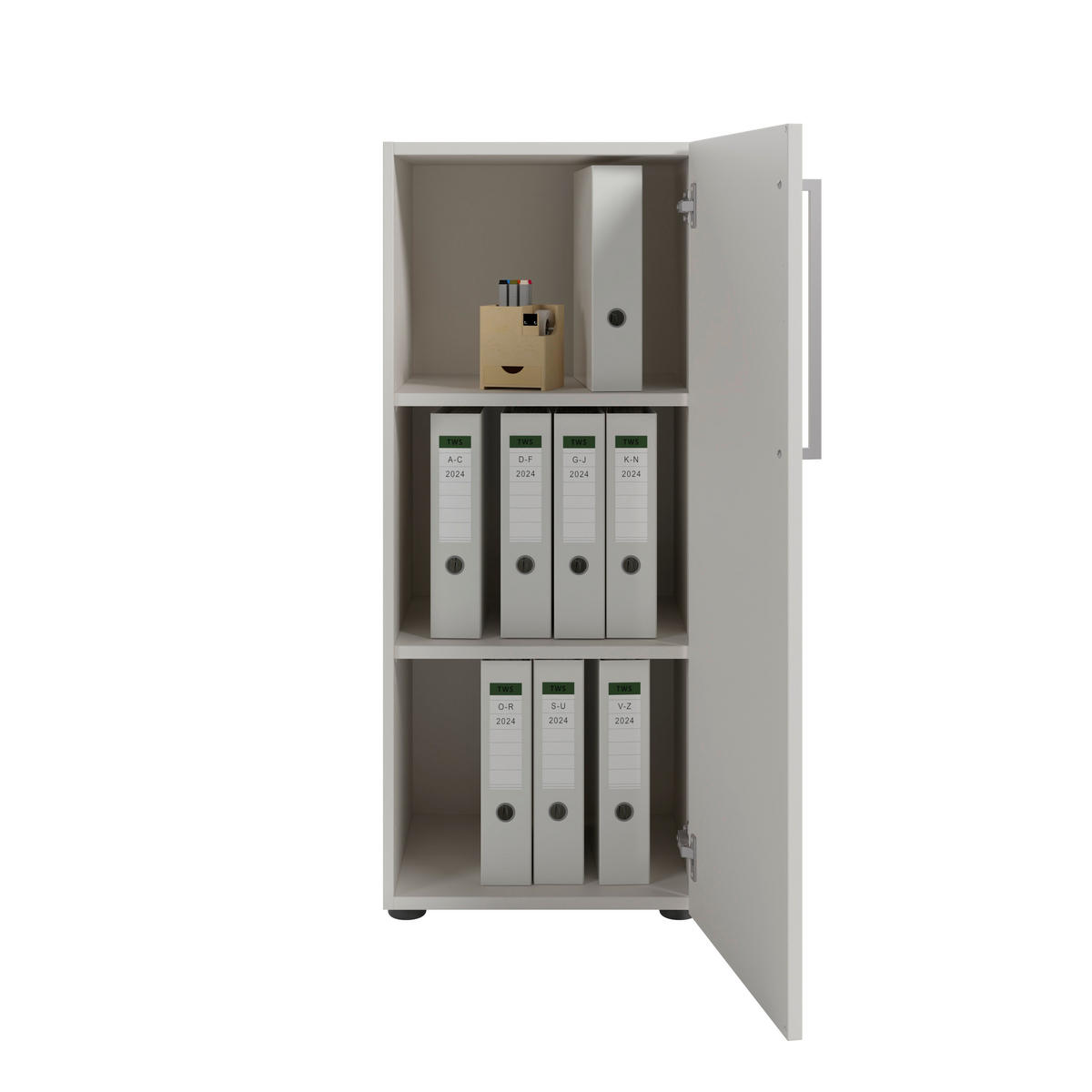 KOMMODE Colorado  in 45/110/42,9 cm  - Silberfarben/Schwarz, MODERN, Holzwerkstoff/Kunststoff (45/110/42,9cm) - Novel