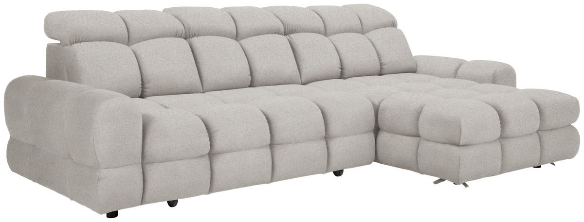 HÖRNSOFFA i velour beige  - beige/svart, Design, textil/plast (283/178cm) - Welnova