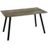ESSTISCH in Metall, Holzwerkstoff 140/80/75 cm - Eichefarben/Schwarz, Design, Holzwerkstoff/Metall (140/80/75cm) - Carryhome ESSTISCH in Metall, Holzwerkstoff 140/80/75 cm - Eichefarben/Schwarz, Design, Holzwerkstoff/Metall (140/80/75cm) - Carryhome