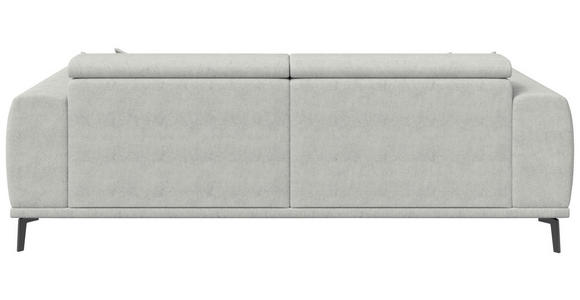 3-SITZER-SOFA  in Webstoff Naturfarben  - Schwarz/Naturfarben, KONVENTIONELL, Textil/Metall (240/80/113cm) - Carryhome